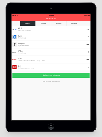 Screenshot #4 pour Beursnieuws