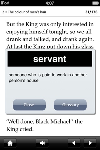 The Prisoner of Zenda: Oxford Bookworms Stage 3 Reader (for iPhone) screenshot 3