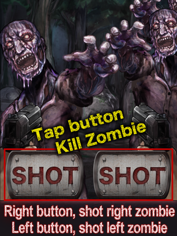 ShotZombieReal iPad screenshot