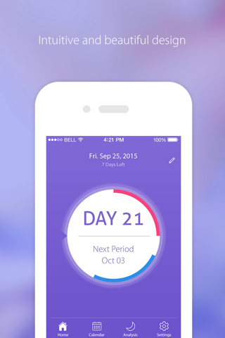 Period Tracker - Menstrual & Ovulation Calendar - náhled