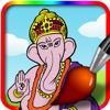 Coloring Hindu Gods