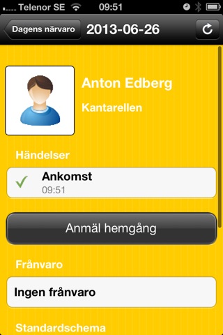 Norrtälje kommuns förskoleapp för personal screenshot 4