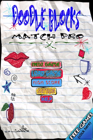 A Doodle Blocks Match - Fun Match Three Game screenshot 2