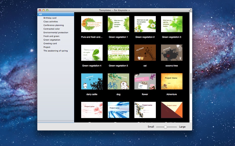 #4. Templates - for Keynote + (macOS) 게시자: 顺华 吕