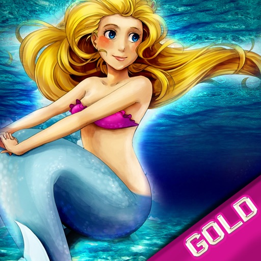 Mermaid Underwater Adventure : The deadly killer shark attack - Gold Edition icon