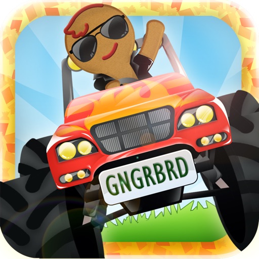 A GingerBread Monster Truck Chase - Multiplayer Racing Game for Kids icon