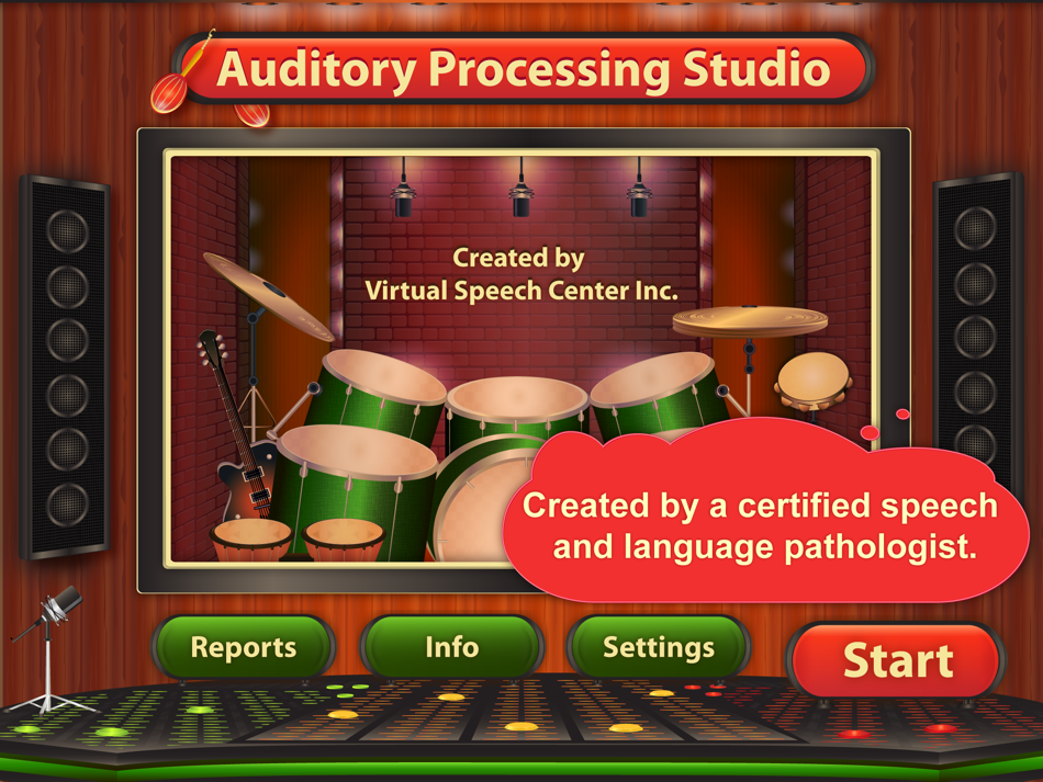 #1. Auditory Processing Studio (iOS) 来自: Virtual Speech Center Inc.