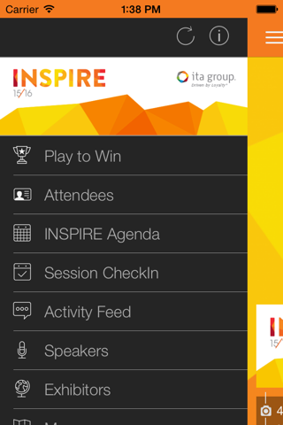 INSPIRE 15/16 Fall Conference screenshot 2