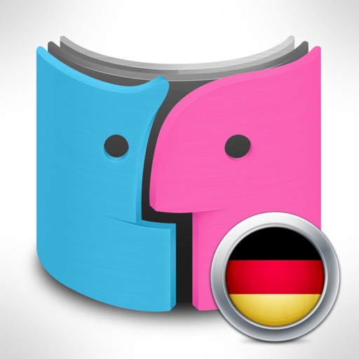 German Travel Phrasebook - Real Person Voice, 11 Categories icon