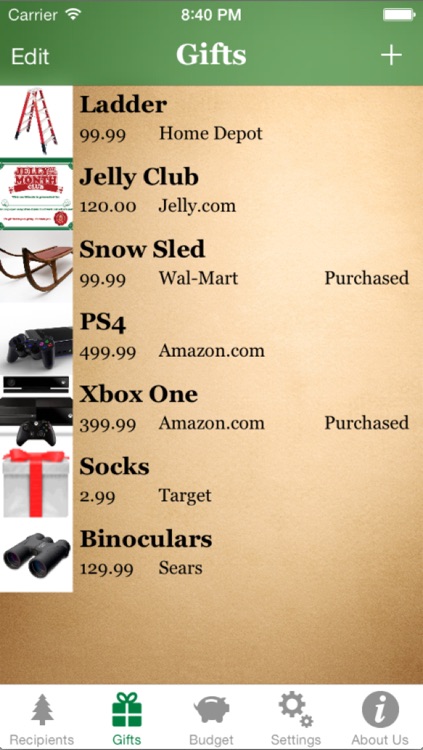 Santa's List - Christmas Gift Organizer screenshot-3