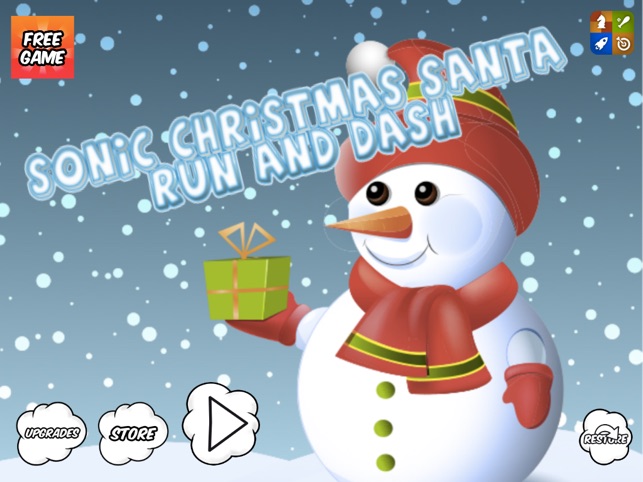 sonic christmas santa run and dash free on the app store sonic christmas santa run and dash free on the app store