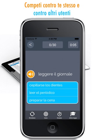 Learn Italian and Spanish Vocabulary: Memorize Words screenshot 4