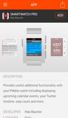 Smartwatch Pro for Pebbleのおすすめ画像5