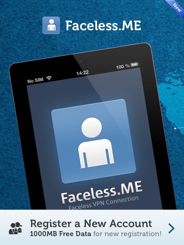 ‎Faceless VPN Connection Screenshot