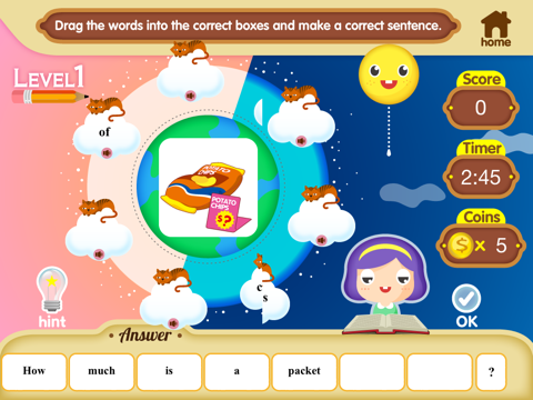 Screenshot #5 pour Jumbled Sentences 9