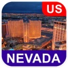 Nevada, USA Offline Map - PLACE STARS