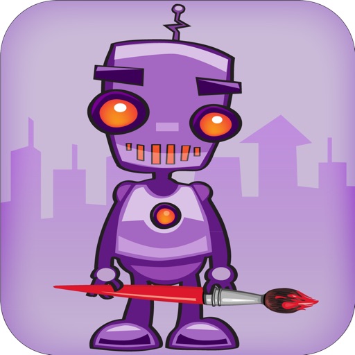 Color the Robots iOS App