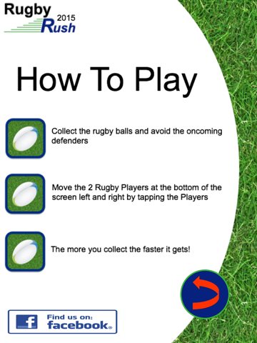 Rugby Rush app screenshot 3