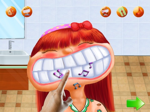 Crazy Dentist Free-Kids Game HD screenshot 4