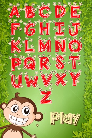 Monkey Jump - Bananas & Letters screenshot 3