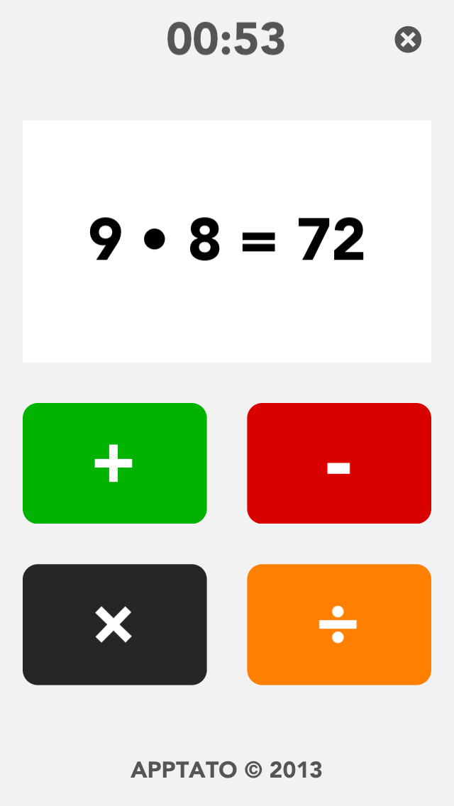 Screenshot #1 pour Jeu Simple de Maths