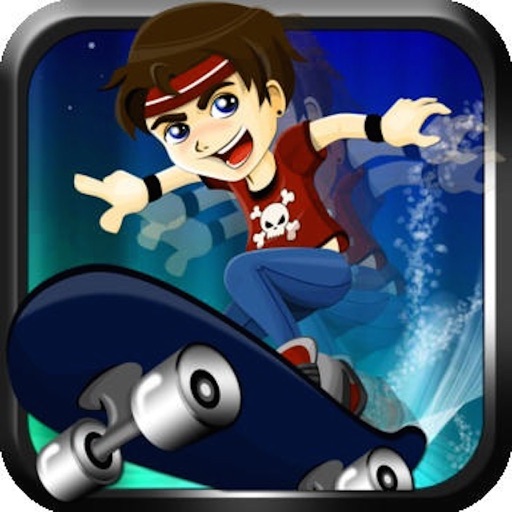 Skateboard Boy Run - Jump And Roll icon