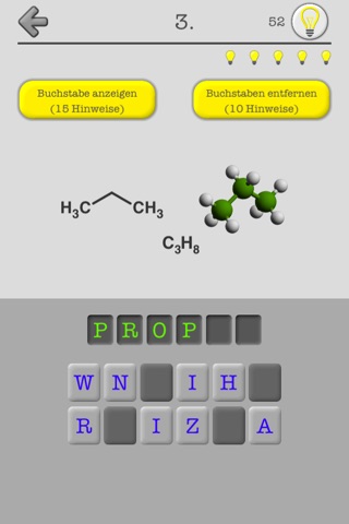 Hydrocarbons Chemical Formulas screenshot 4