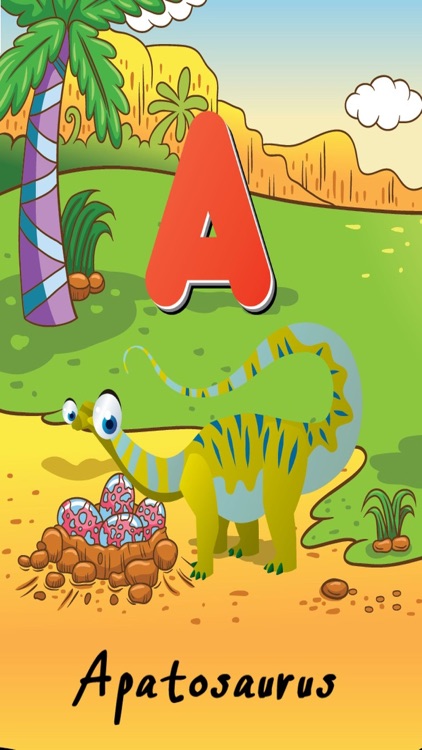 ABC Dinosaurs World Flashcards For Kids!