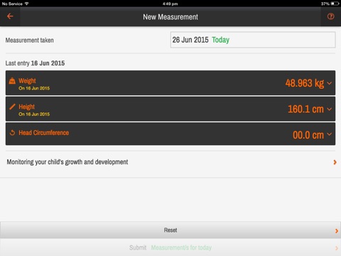 My Child's eHealth Record HD screenshot 4