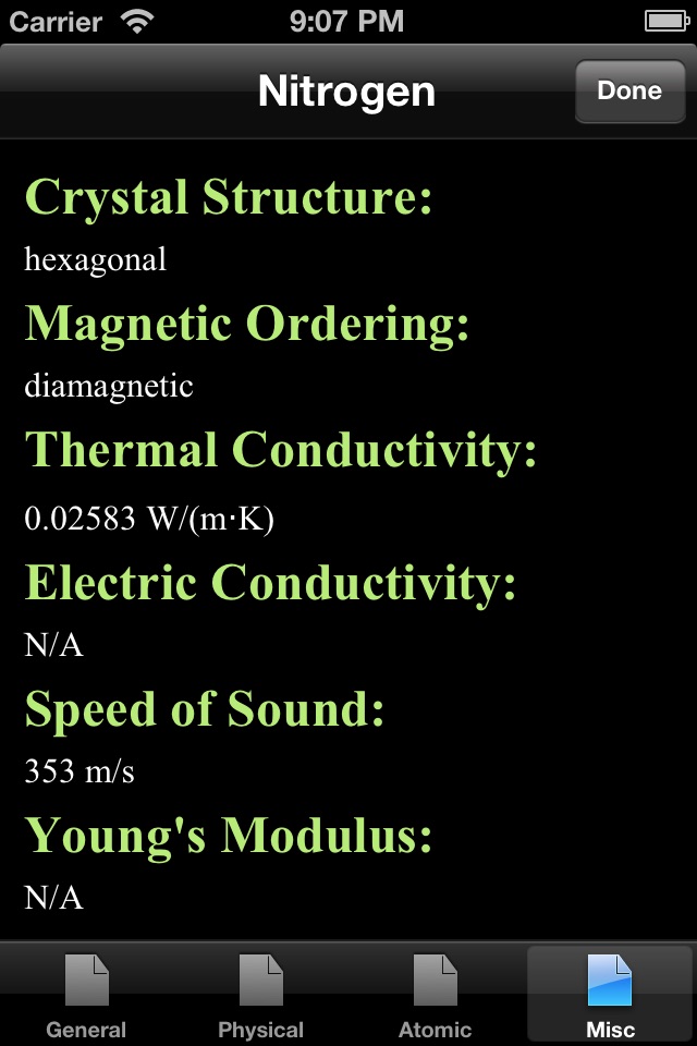 Useful Periodic Table Lite screenshot 3