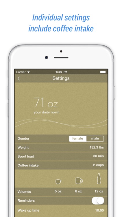 Water Tracker Plus: track your daily water intake