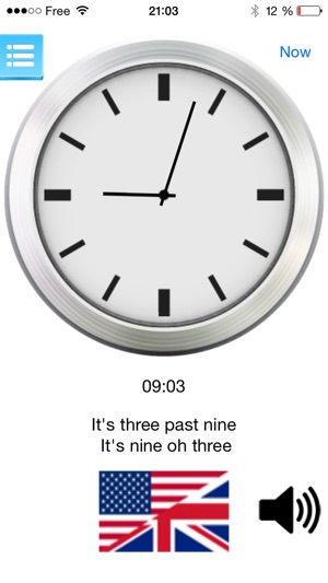Multilingual speaking clock(圖1)-速報App