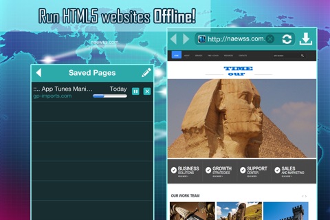 Offline Web Browsing Tool Lite screenshot 3