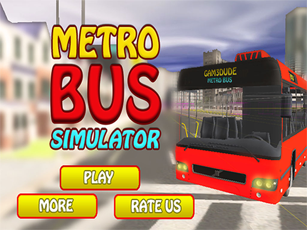 3D Metro Bus Simulator - Public transport service & trucker parking simulation game