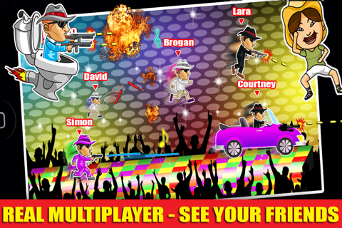 Gang man Shooter 2 FREE : Murder on The Dance Floor Game - By Dead Cool Apps screenshot 4