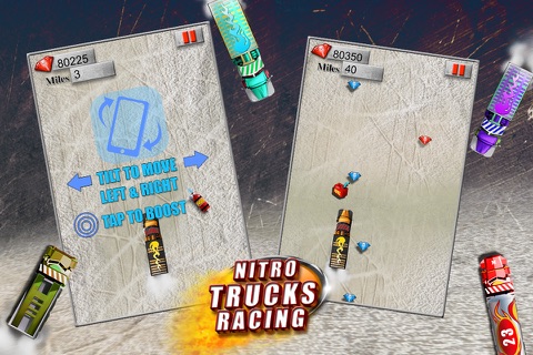 Nitro Trucks Racing - Turbo speed offroad monster truckers mayhem in parking free zone! screenshot 2