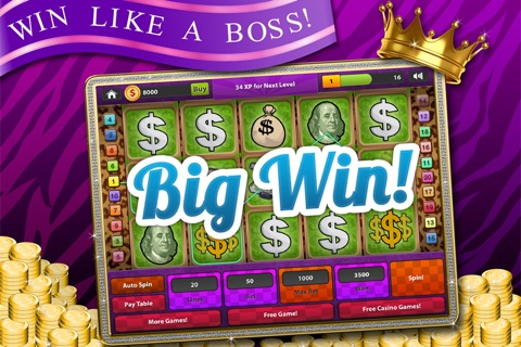 Pimped Slots - Supreme Vegas Style Casino Slot Machine with a Pimp's Touch screenshot 2