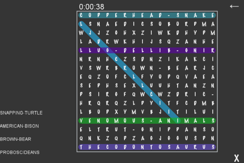 Word Search Lightest screenshot 3