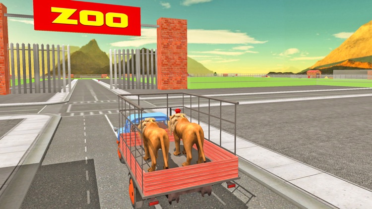 Transport Truck Zoo Animals