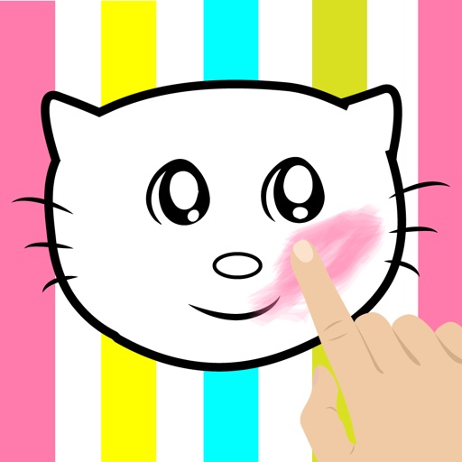 A Kid Coloring and Paint Game For Hello Kitty Version icon