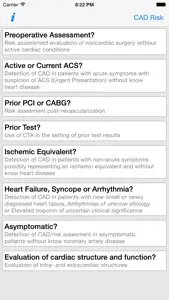 Cardiac CT Appropriate Use Criteria screenshot #1 for iPhone