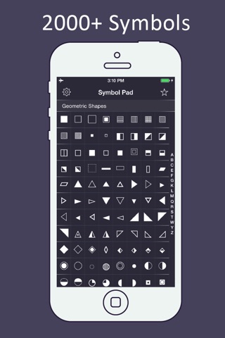 Symbol Pad - 2000+ Symbols screenshot 3