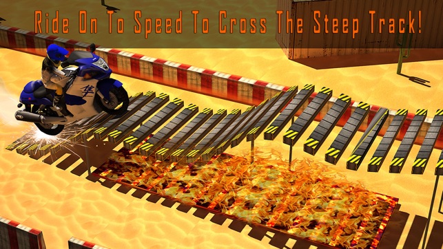 Motorcycle stunt track race - a dirt bike racing game(圖1)-速報App