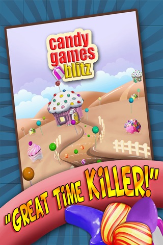 Addictive Candy Games Blitz - The Match-3 Fruit Jelly Mania HD FREE screenshot 3