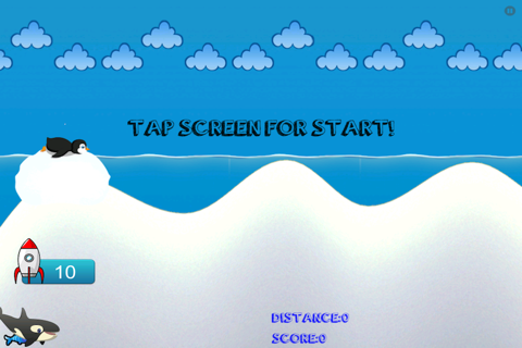 Penguin Frozen Ocean Hopper - Cool Snow Slider Escape Chase screenshot 2