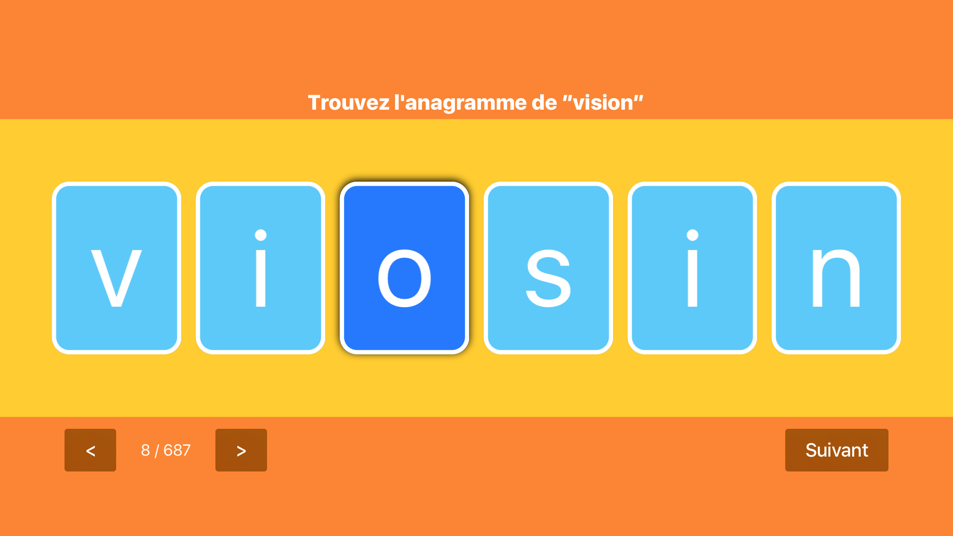 Trouvez l'anagramme screenshot 3