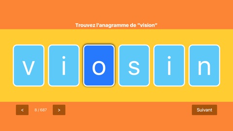 Screenshot #3 for Trouvez l'anagramme