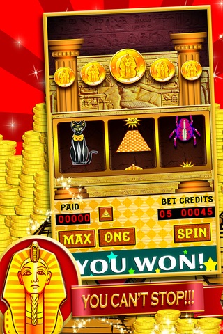 Pharaoh Fortune Slot : Big Bonus Ancient Lucky 3 Multi Line Machine screenshot 3