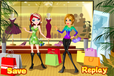 Shopping with Friend Dress Up screenshot 2