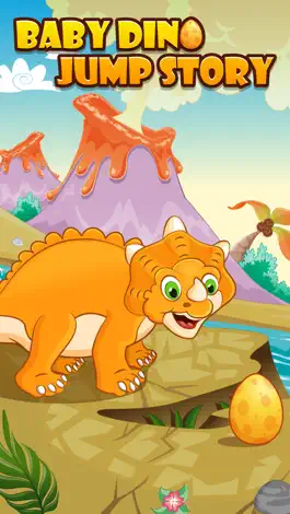 Game screenshot Dino Baby Jump Story – A Cute Friendly Prehistoric Dinosaur Jurassic Jumping Safari FREE mod apk